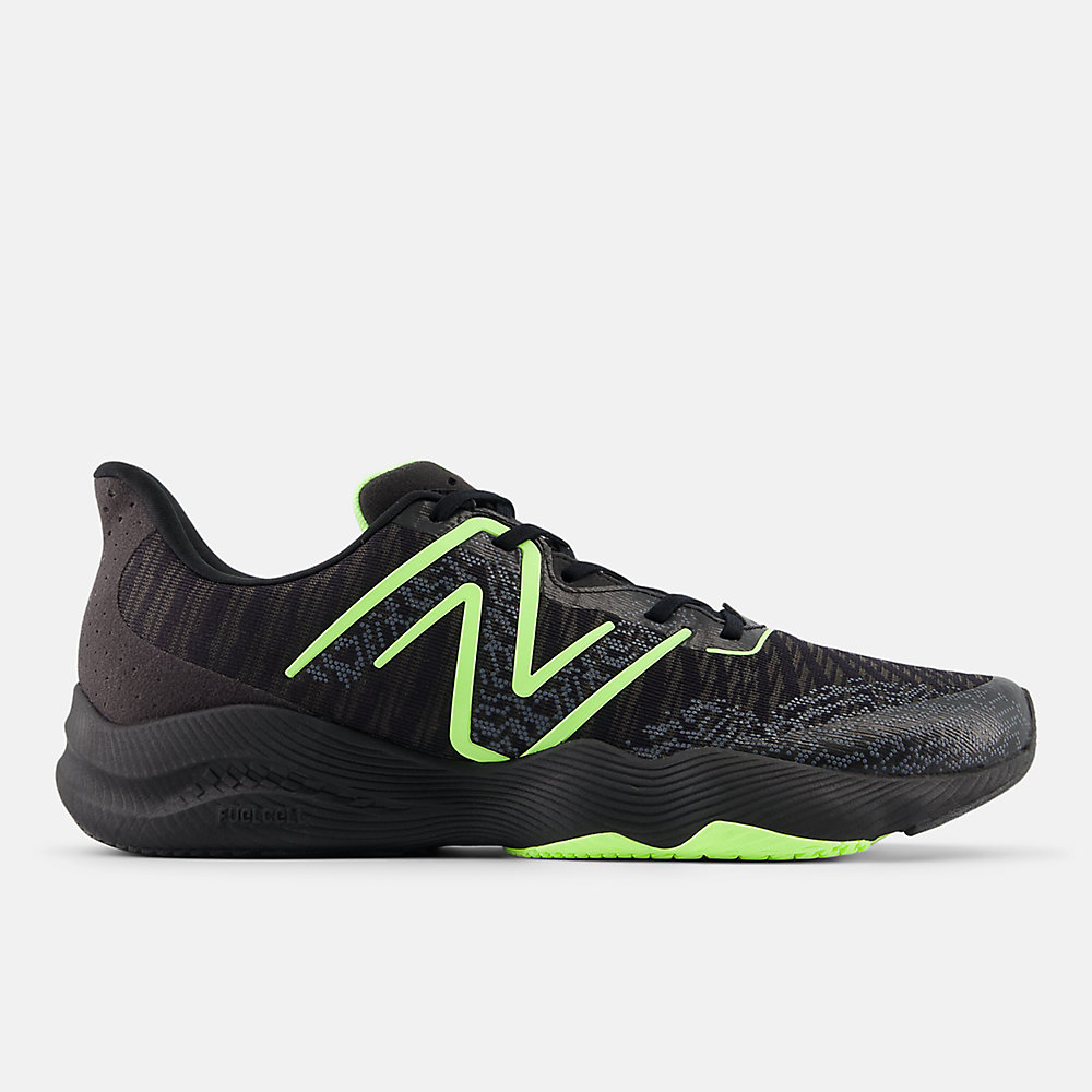 New Balance FuelCell Shift TR v2 Shoes Black with Phantom and Bleached Lime Glo